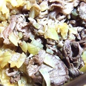 肉うどんや牛卵とじ丼などに最適？牛肉の甘辛煮